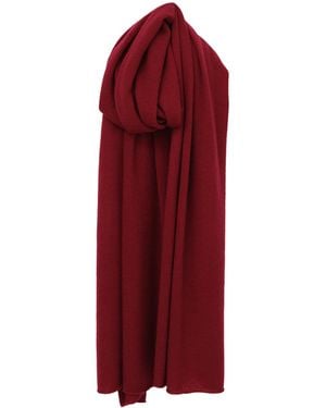 Cove Lola Aubergine Cashmere Travel Wrap - Red