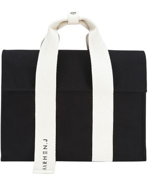 MARHEN.J Canvas Tote Bag - Black