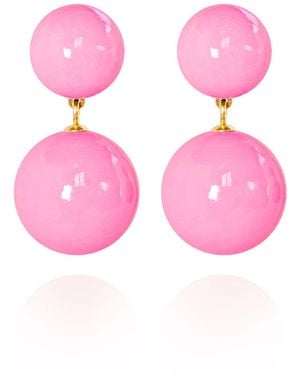 Saule Label Sonia Classic Earrings - Pink