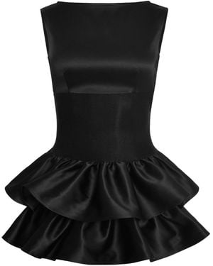OW Collection Carissa Mini Dress - Black