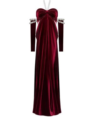 Nur Karaata Royal Ancestry Dress - Red