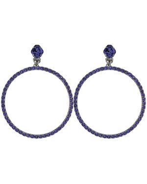 Vickisarge The Large Hoop Earrings - Multicolour