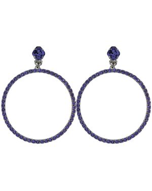 Vickisarge The Large Hoop Earrings - Multicolour