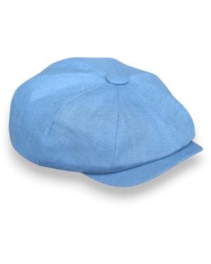 Mister Miller - Master Hatter Albert's Wave Bakerboy Cap - Blue