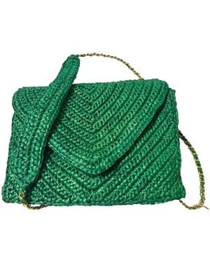 Zanatany Concepts Micky Crossbody Bag - Green