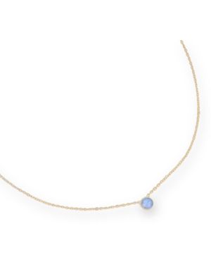 Divine Aria The Willow Opal Necklace Tarnish Free - Metallic