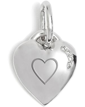 Kaizarin Tiny Heart Pendant - White