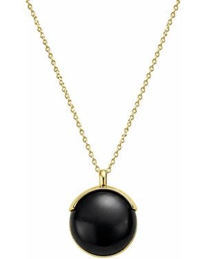 Ormiro Shungite Emf Protection Necklace - Metallic