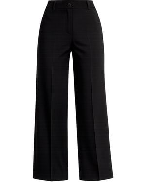 Tantra Spain Sl Straight-Cut Dress Trousers With Waistband - Black