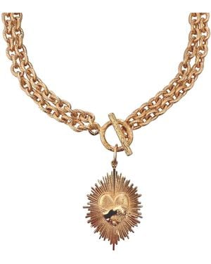 IN CAUDA VENENUM Anahita Necklace - Metallic