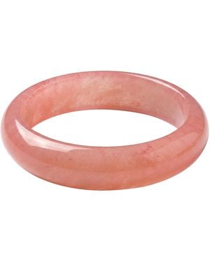 seree Blush Pink Jade Stone Bangle