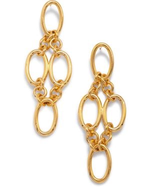Jaredjamin Ophelia Drop Post Earrings - Metallic