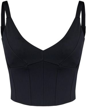 Pcfg Free Heaven Strappy Crop Top - Blue