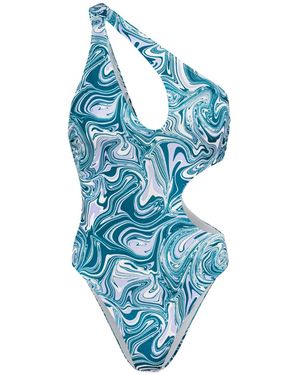 Ekcentrik Haze Swimsuit - Blue