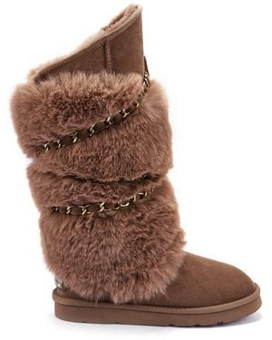 Australia Luxe Atilla Tall Boots Clay - Brown
