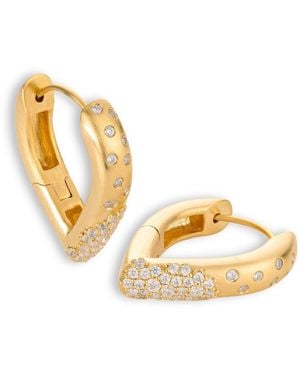 Aelea Studio Lyria Drop Earring Big - Metallic