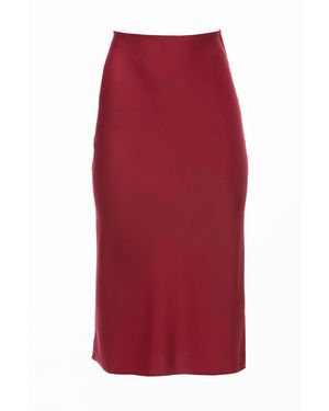 Carloslines Bias Skirt - Red