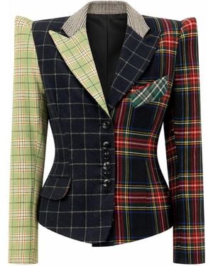 Castaneda Tailored Jacket Cinched Fit - Blue