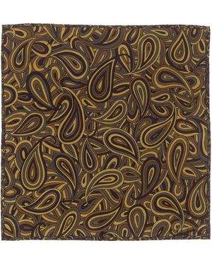 Richard Allan London Khaki Mod Silk Neckerchief - Multicolour