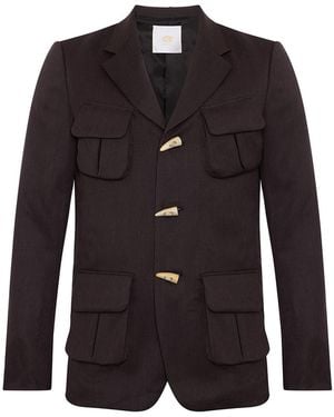 Ayana Designs Tailored Safari Jacket - Black