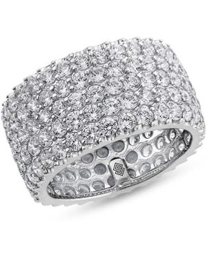 SALLY SKOUFIS Rebel Ring With Made Cz Diamond Stimulant - White