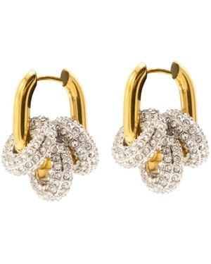 Vicky&Nico Square Harmony Trio Huggies - Metallic