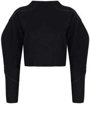 Mirimalist Angle Open Back Top - Blue