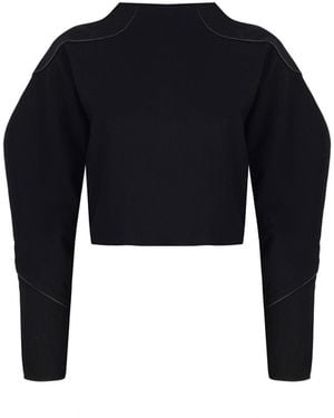 Mirimalist Angle Open Back Top - Blue