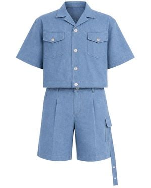 Maui X Lolita Tristan Utility Short Set - Blue