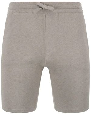 Paul James Knitwear Midweight Allessio Cotton Knitted Shorts - Grey