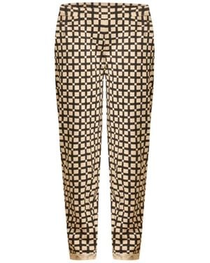 Known Supply Organic Cotton Mid Rise Trousers - Natural