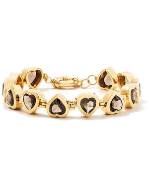 Minnie Lane Large Heartthrob Bracelet - Metallic