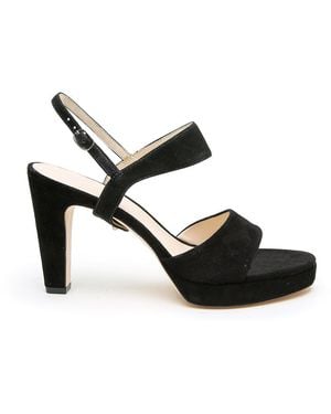 Alterre Suede Elsie Platform - Black