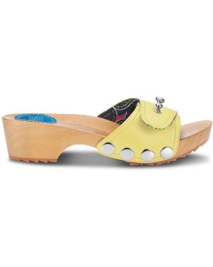 Nique Forde Macaroon Lucille Sandals - Yellow
