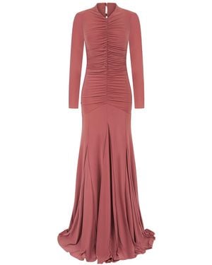 Celestine & Mae Zinnia Maxi Dress - Red