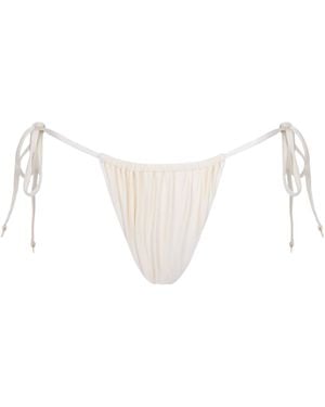 Thaynne Swimwear Llc Trancoso Bottom - White