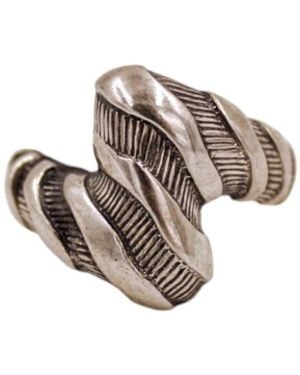 1610Istanbul Byzantine Monogram Ring - White