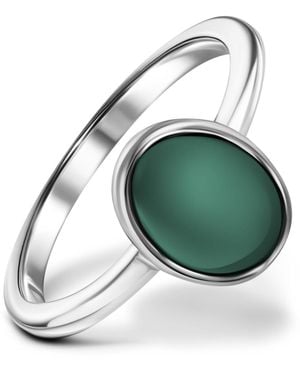 Rejected Hearts Club Onyx Healing Stack Ring - Green