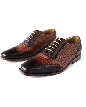 Zasta Studio Oxfords Shoes - Brown