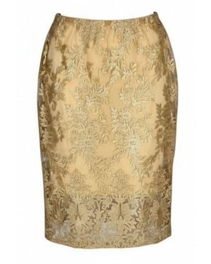 Lindsay Nicholas New York Lace Skirt - Natural