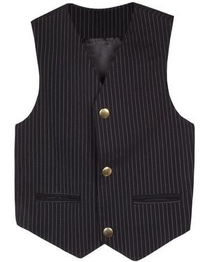 Paloma Lira Office Vest - Black