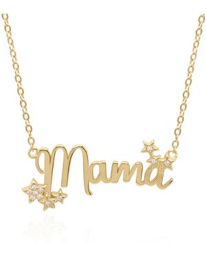 Luna Charles Mama Star Necklace - Metallic