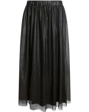 James Lakeland Laminated Tulle Skirt - Black