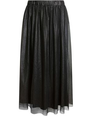 James Lakeland Laminated Tulle Skirt - Black