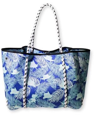 Pop Ups Brand Guy Harvey X Popups Brand Everyday Tote Sailfish Palm - Blue