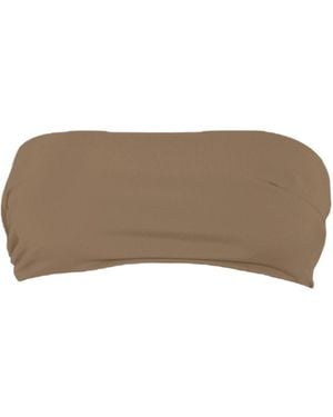 Rêve De Rive Mercer Pecan Bikini Top - Brown