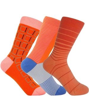Peper Harow - Made in England Socks Bundle - Orange
