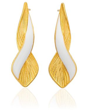 Milou Jewelry Infinity Earrings - Metallic
