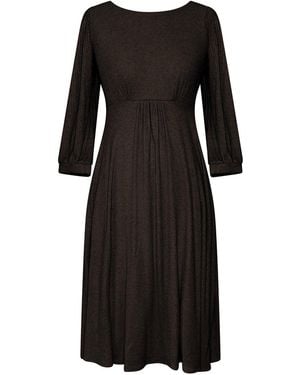 Alie Street London Kimberley Knitted Midi Dress - Black