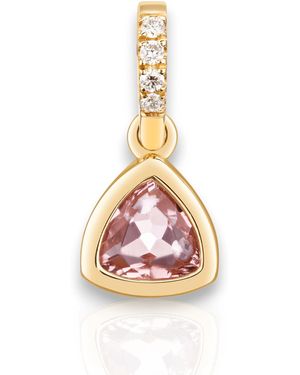 Hillary Alexandria Maxi Tourmaline Charm - Metallic